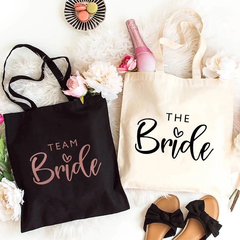 Team Bride tote bag for bridesmaid gift