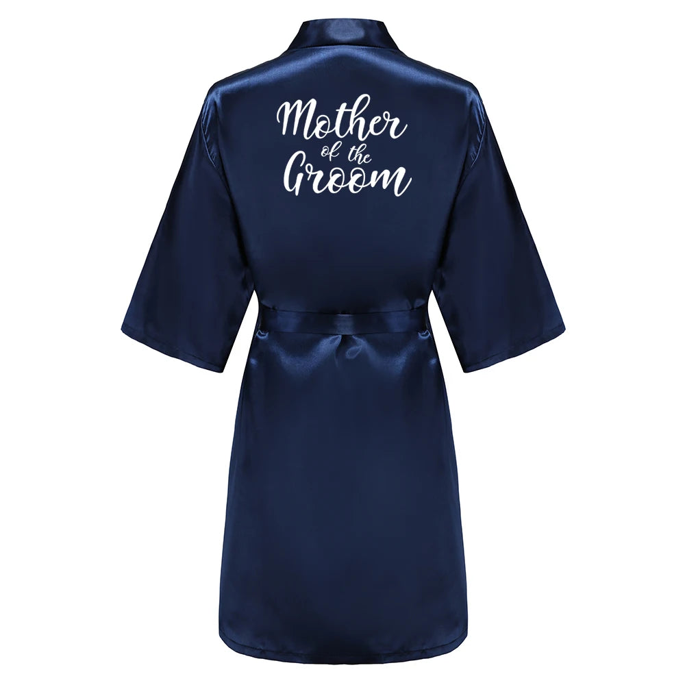 Navy Blue Bridal Party Robes