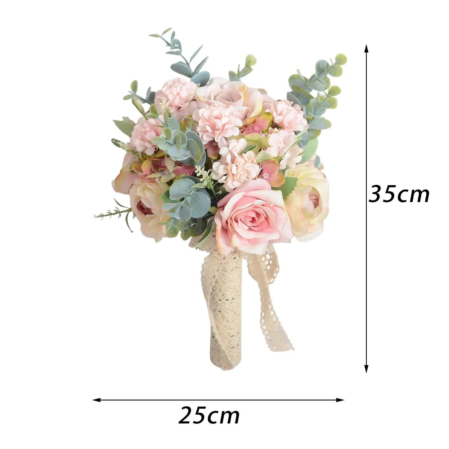 Pink & Champagne Wedding Bouquet