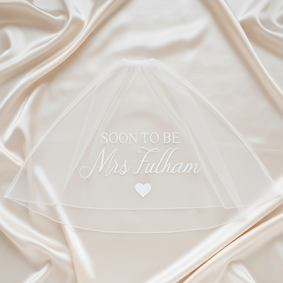 Personalised Wedding Veil