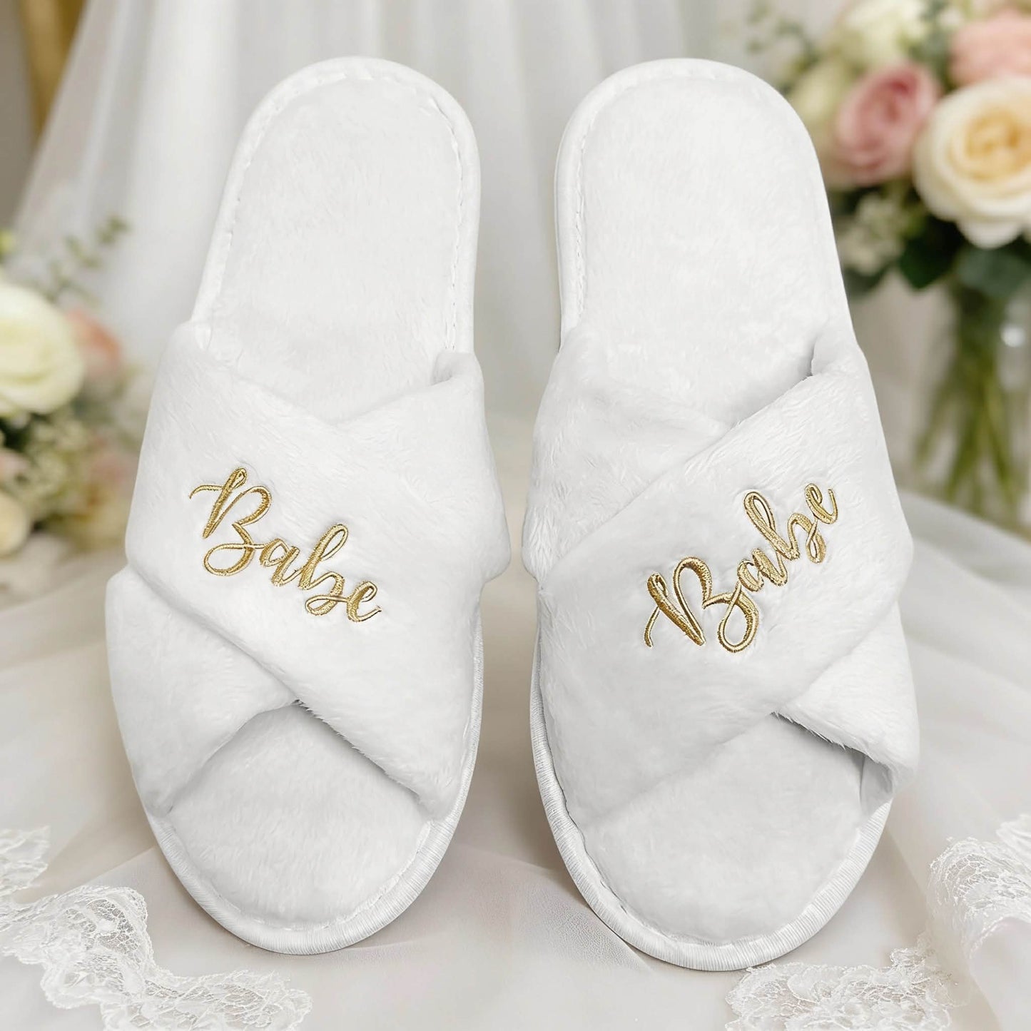 Luxury Bridal Party Slippers