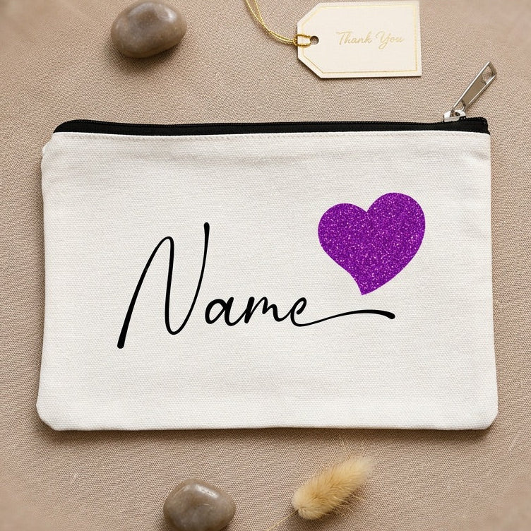 Personalised Bridal Party Make Up Bag