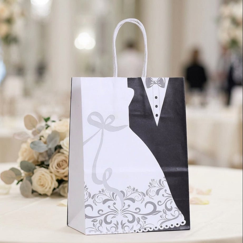 Bride & Groom Favour Bags