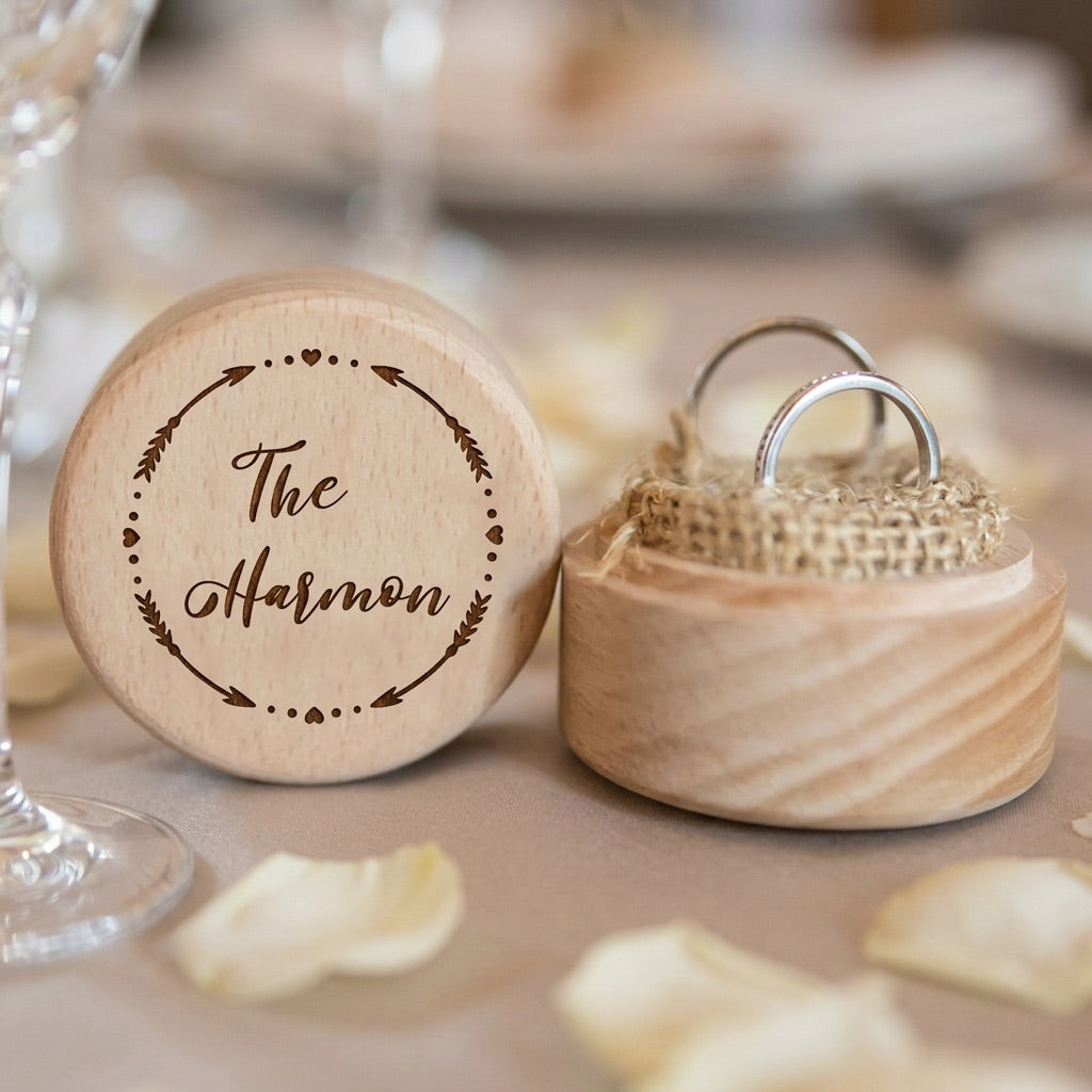Personalised Ring Bearer Box