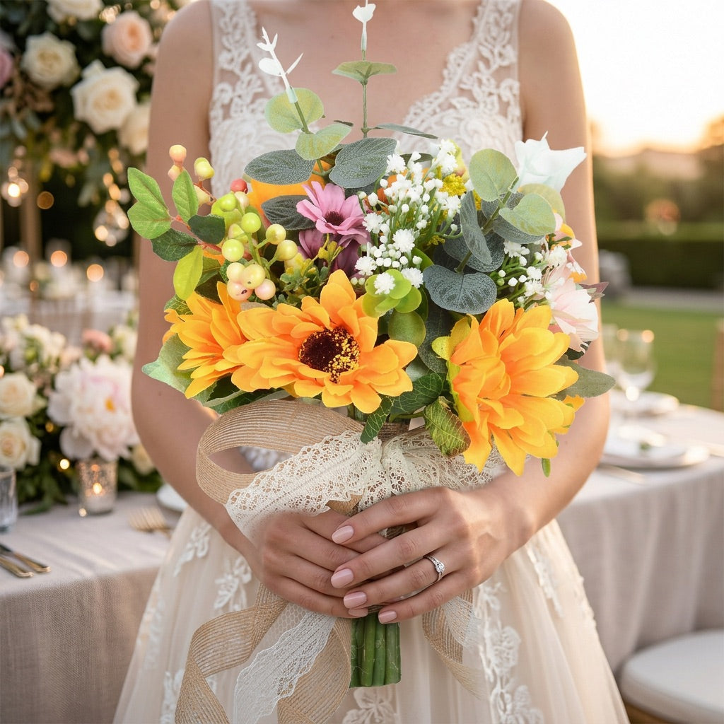 Sunflower Wedding Bouquet