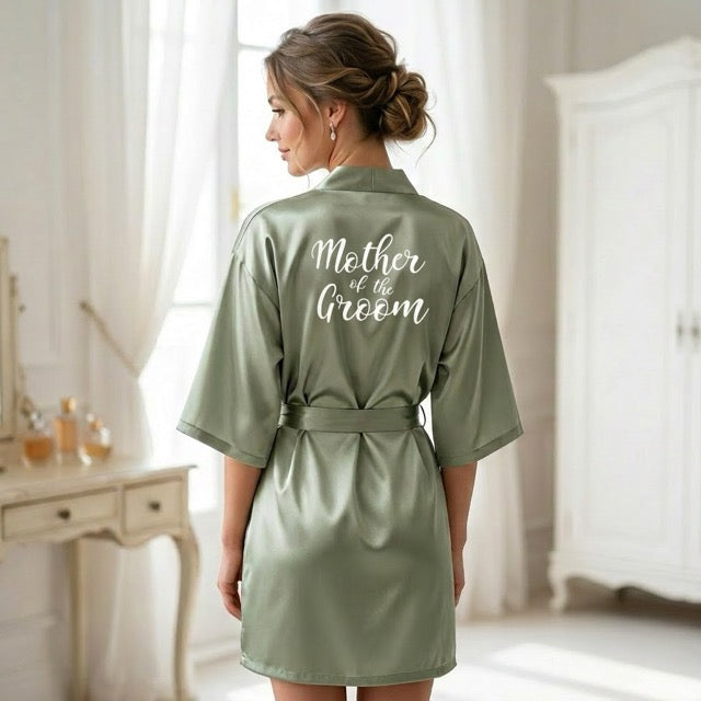 Sage Green Bridal Party Robes