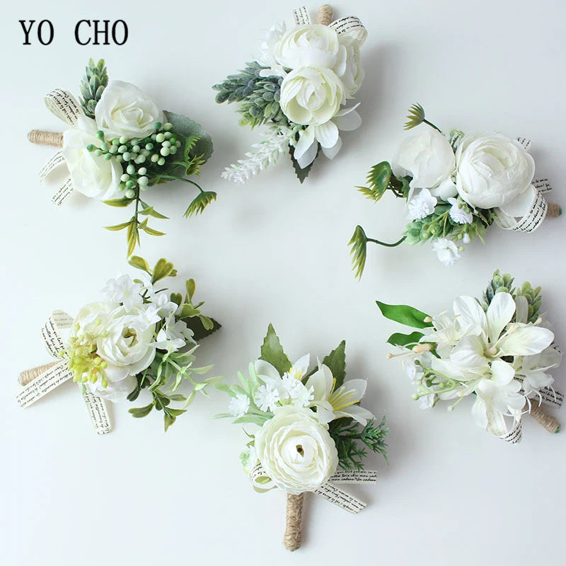 Wedding Wrist Corsages