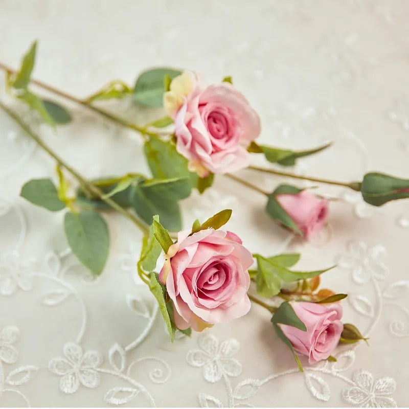 Rose Artificial Flowers (Various Colours)