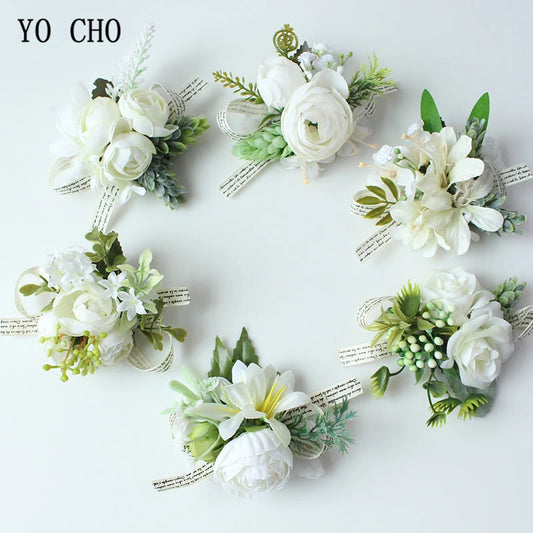 Wedding Wrist Corsages