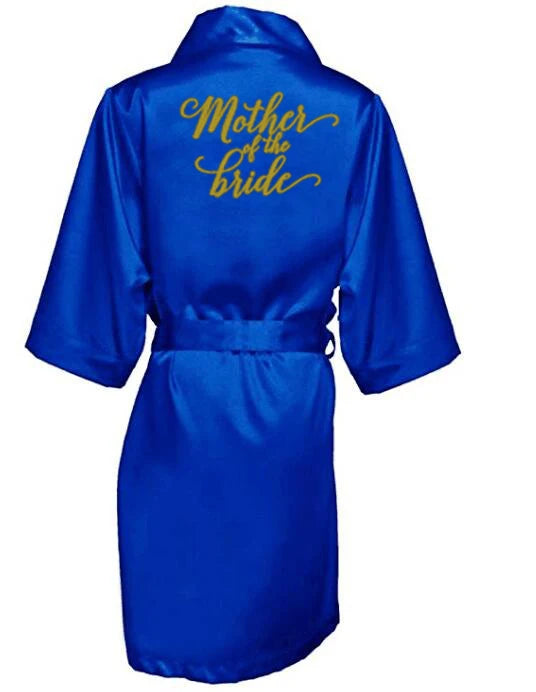 Royal Blue Bridal Party Robes