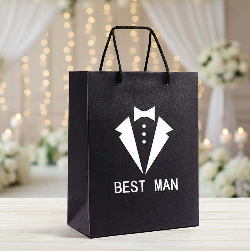 Groom & Groomsman Favour Bags