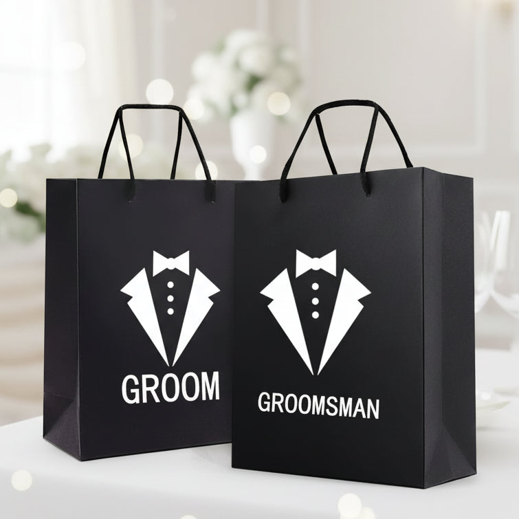 Groom & Groomsman Favour Bags
