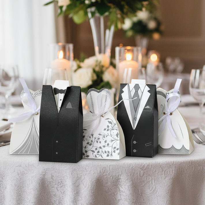 Bride & Groom Favour Boxes