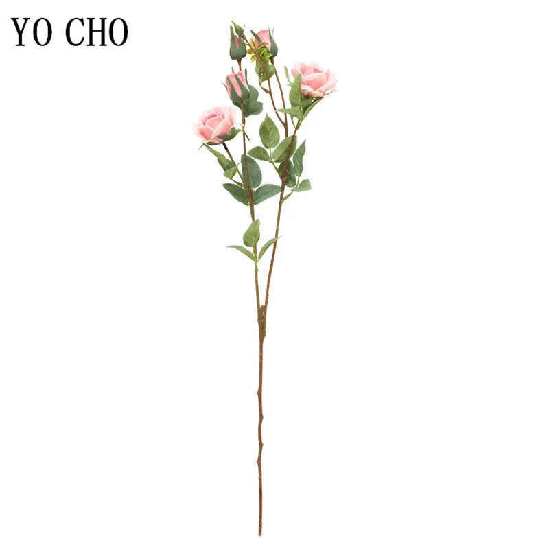 Rose Artificial Flowers (Various Colours)