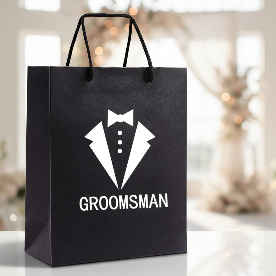 Groom & Groomsman Favour Bags