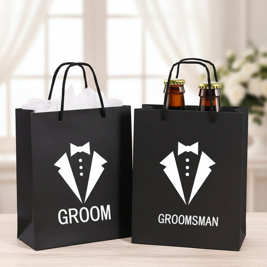 Groom & Groomsman Favour Bags