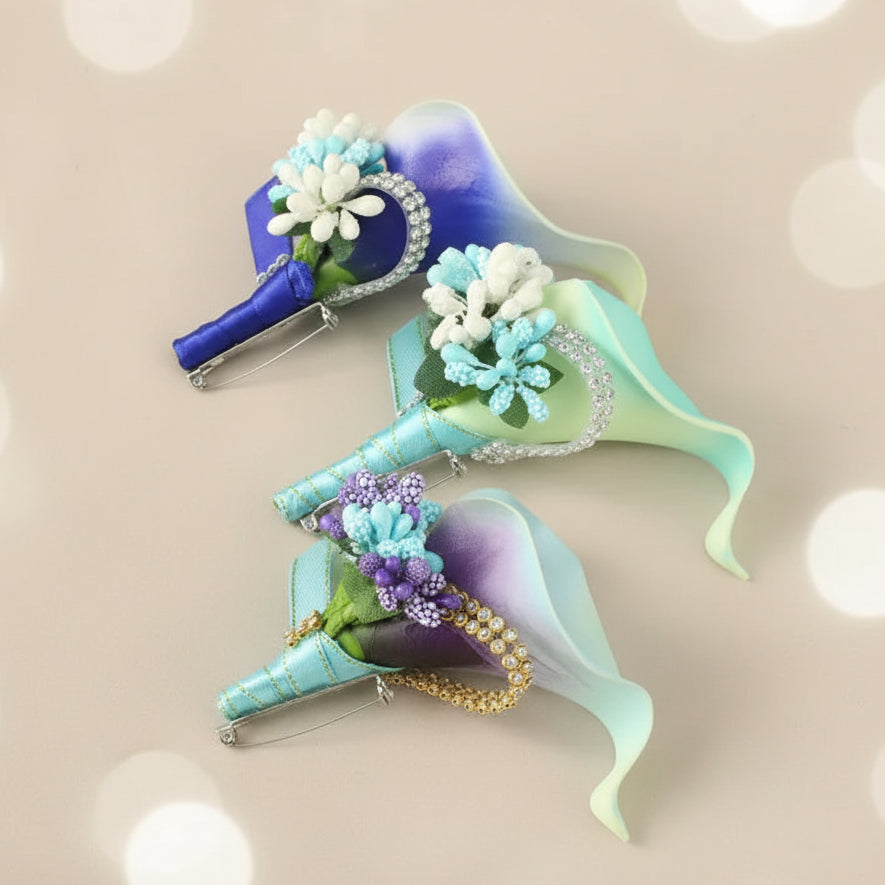 Calla Lily Buttonholes