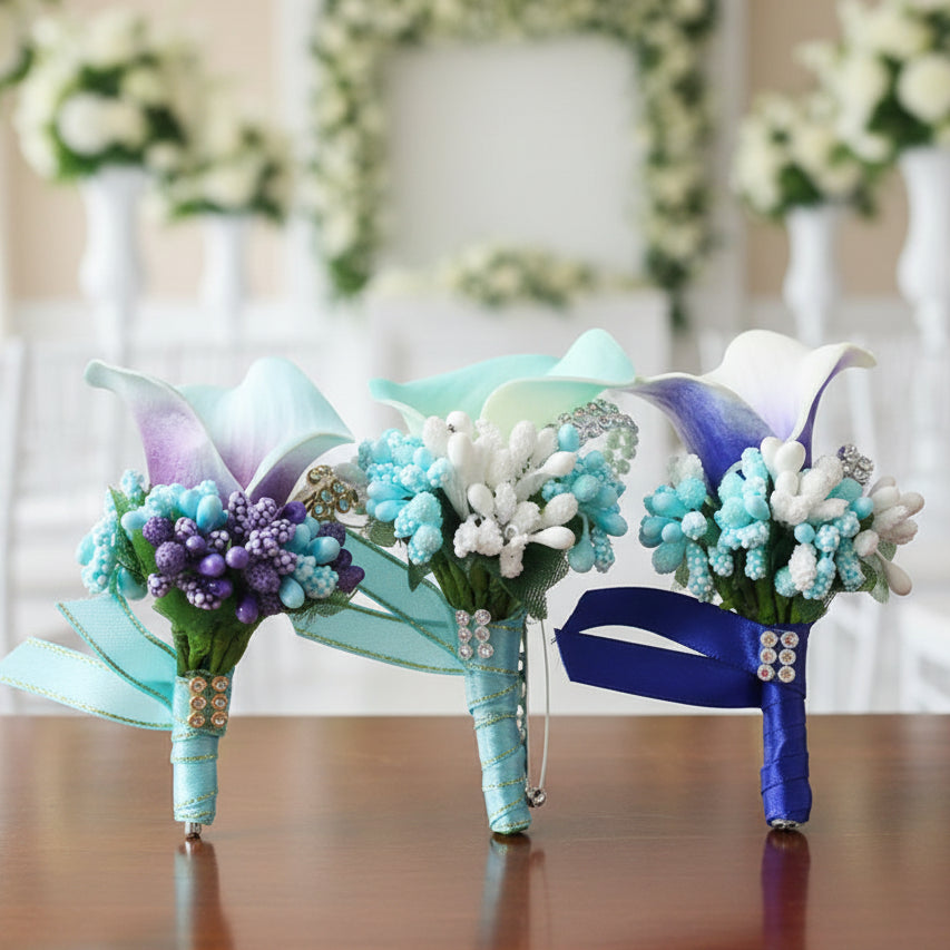 Calla Lily Buttonholes