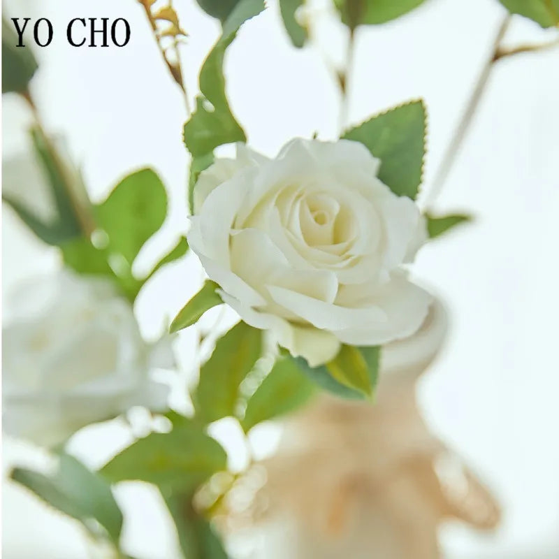 Rose Artificial Flowers (Various Colours)