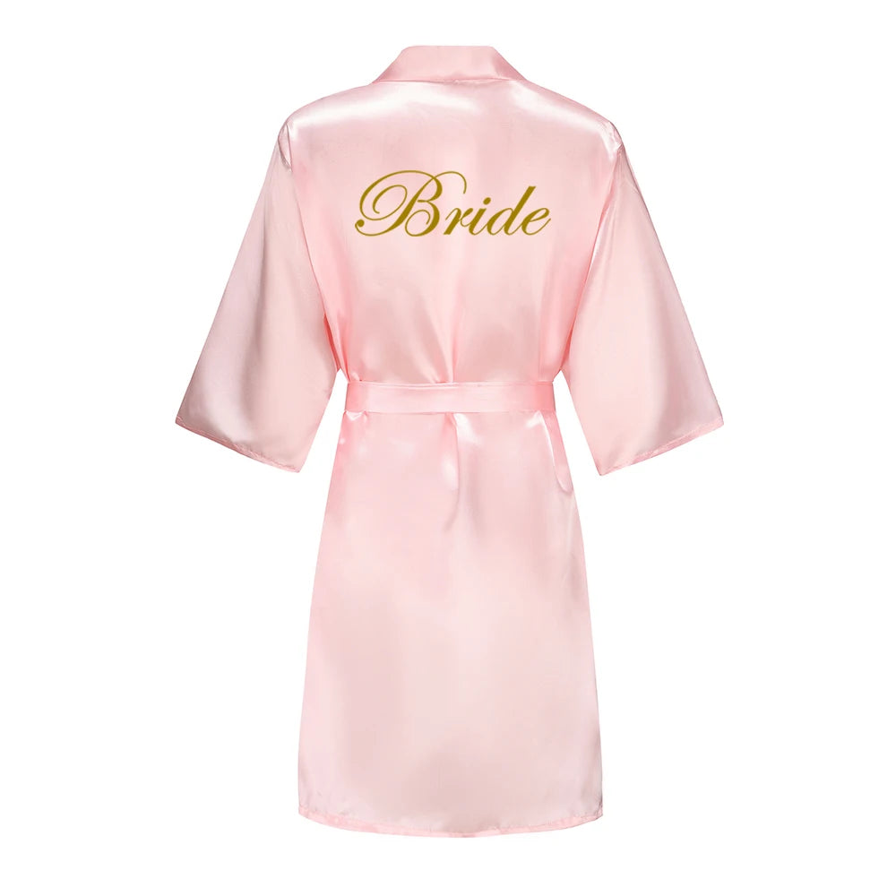 Baby Pink Bridal Party Robes