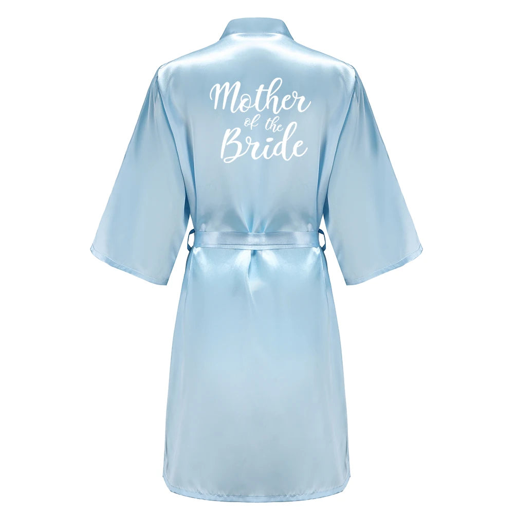 Light Blue Bridal Party Robes