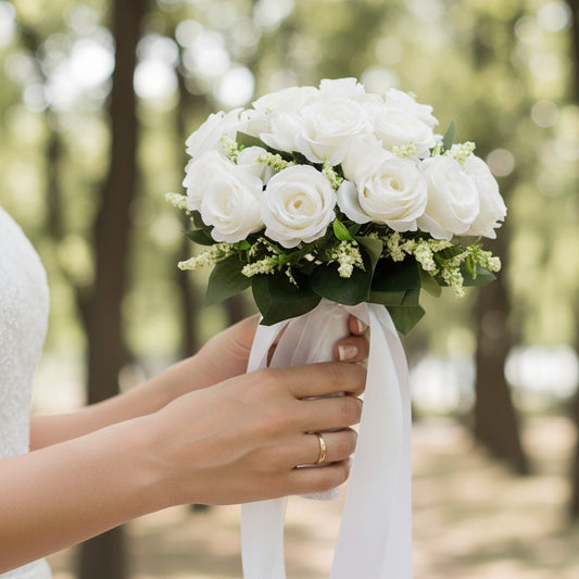 White Wedding Bouquet