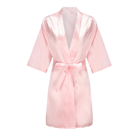 Baby Pink Bridal Party Robes
