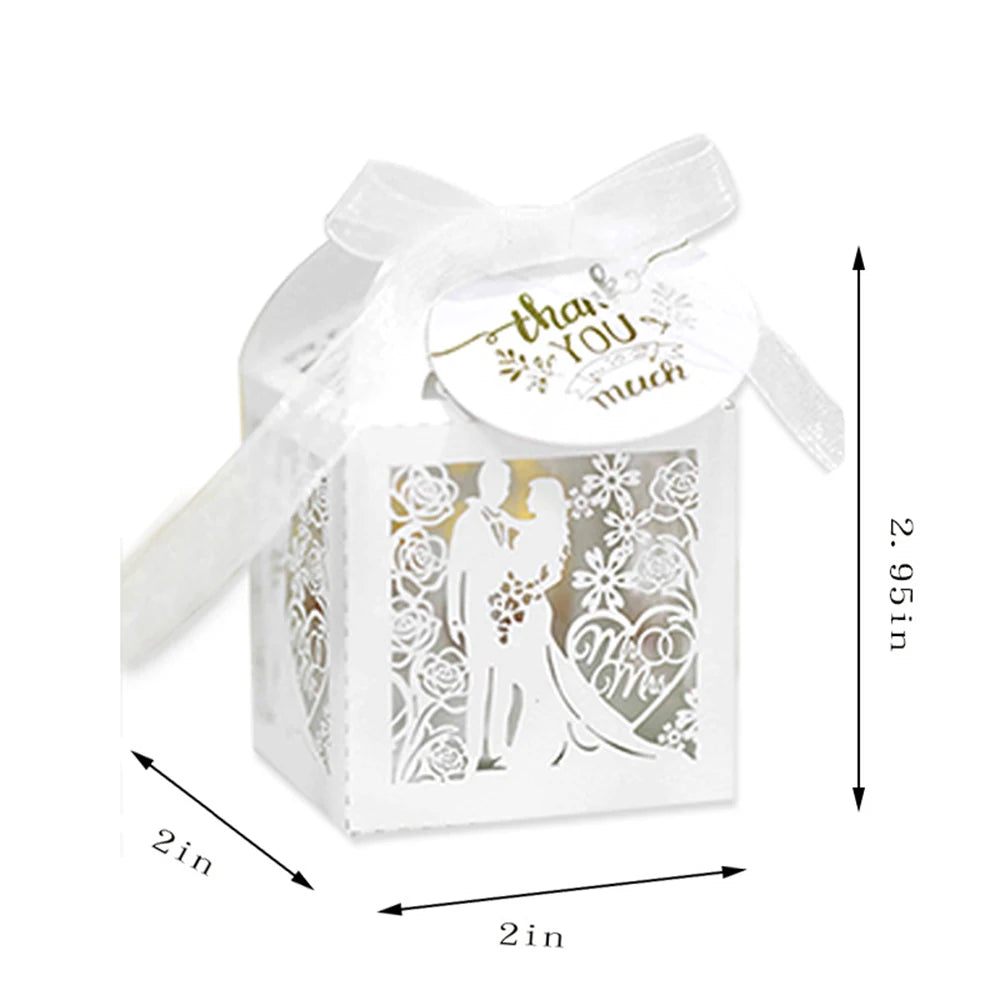 20 Rosary Bead Wedding Favour Sets