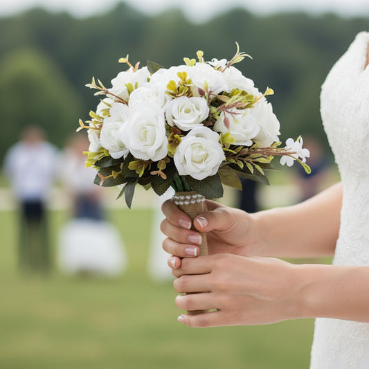 White Wedding Bouquet