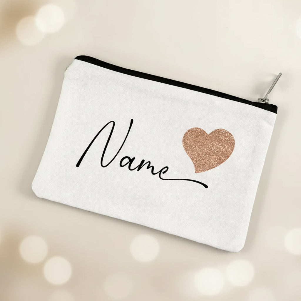 Personalised Bridal Party Make Up Bag
