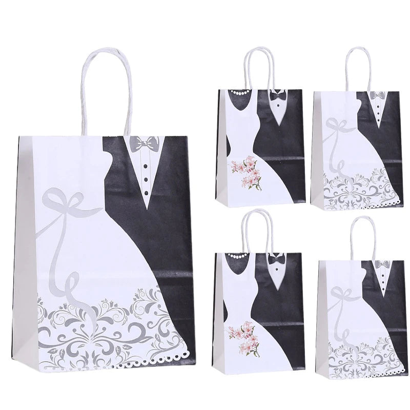 Bride & Groom Favour Bags