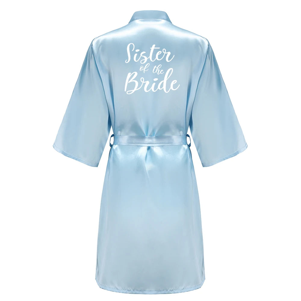 Light Blue Bridal Party Robes