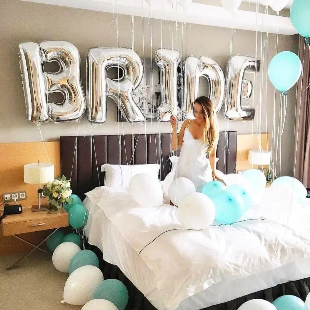 Large BRIDE Foil Balloons