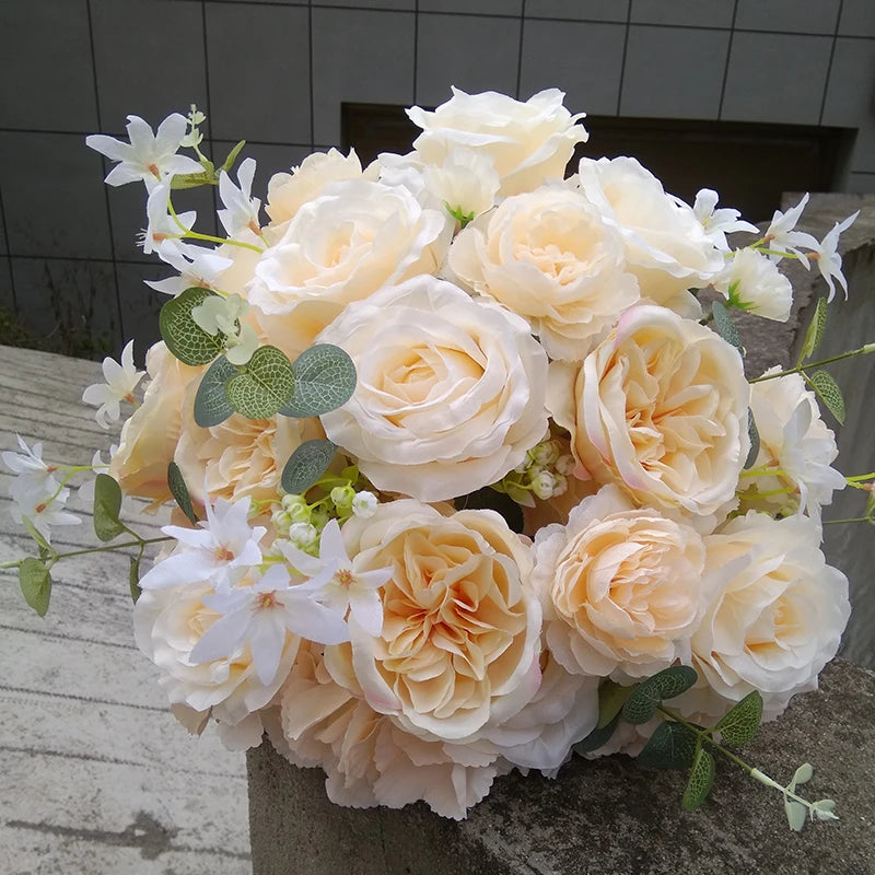 Floral Wedding Table Centrepiece