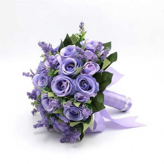 Purple Wedding Bouquet