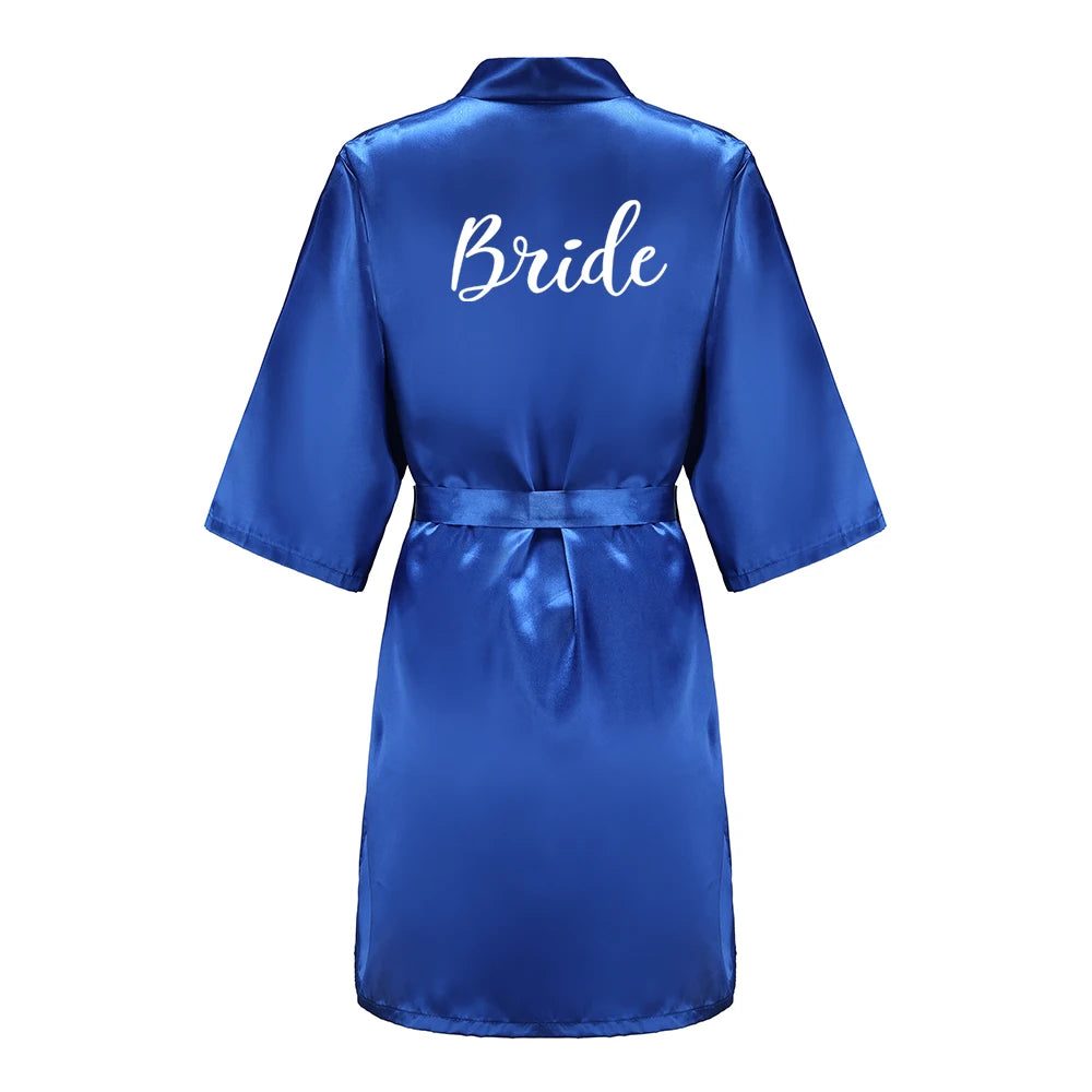 Royal Blue Bridal Party Robes