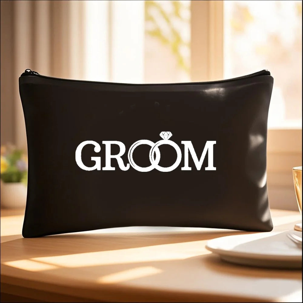 Bride & Groom Cosmetic Bag
