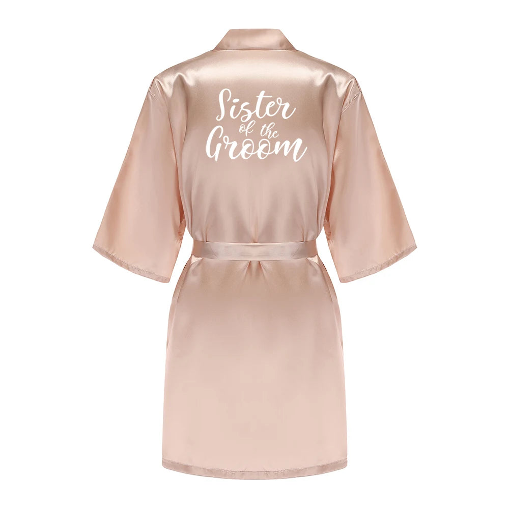 Champagne Bridal Party Robes
