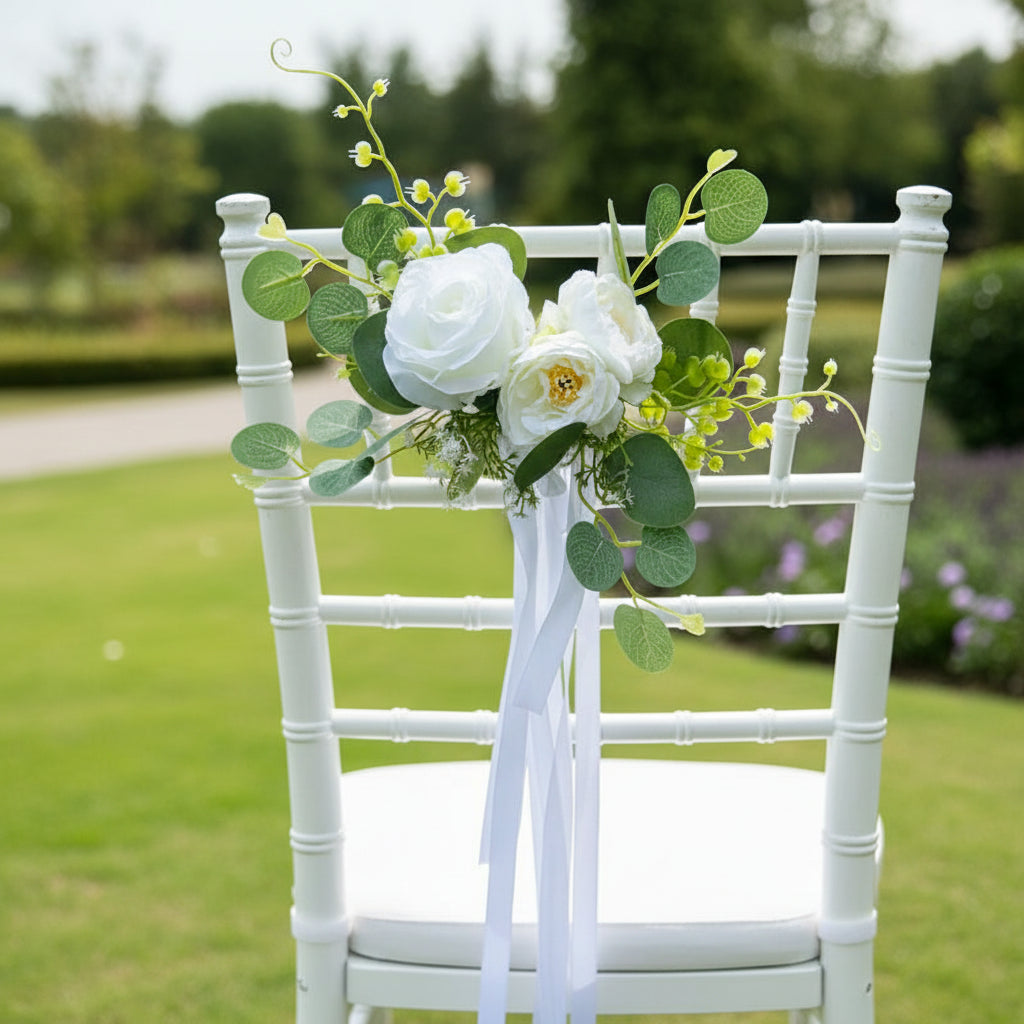 Floral Chair Decor (Pew Ends)