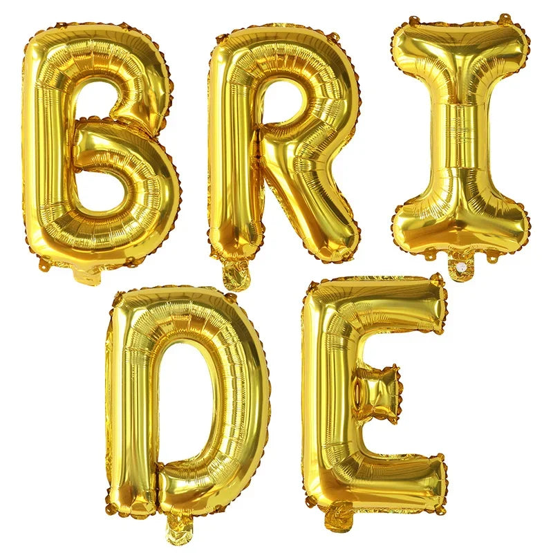 Large BRIDE Foil Balloons