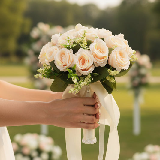 Champagne Wedding Bouquet