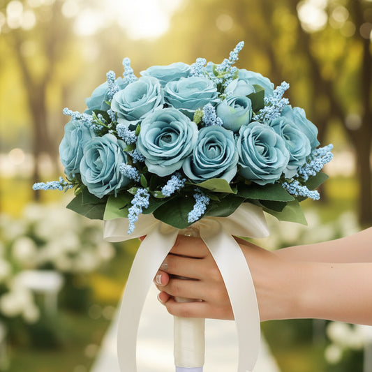 Blue Wedding Bouquet