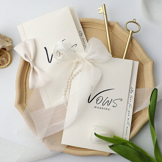 Wedding Vows Cards