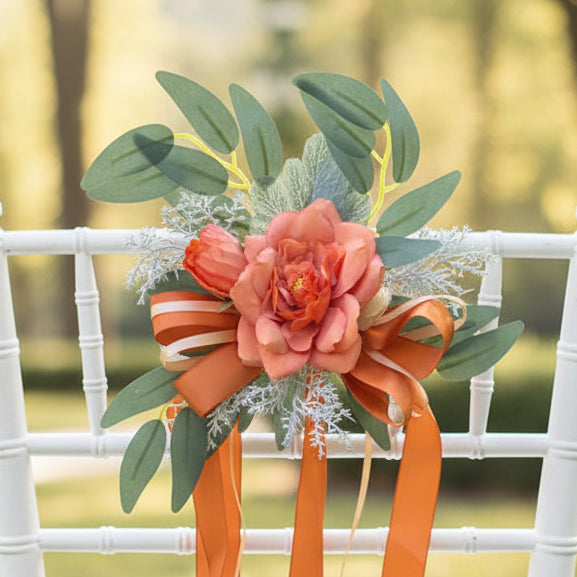 Floral Chair Decor (Pew Ends)