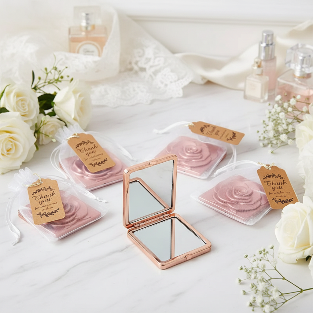 5 Makeup Mirror Wedding Favour Sets