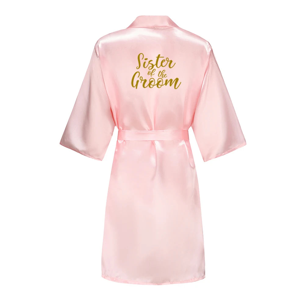 Baby Pink Bridal Party Robes