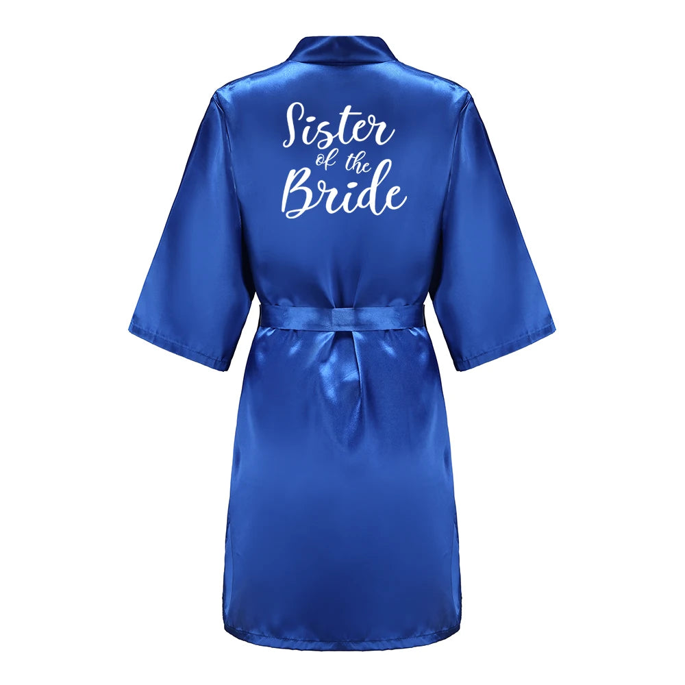Royal Blue Bridal Party Robes