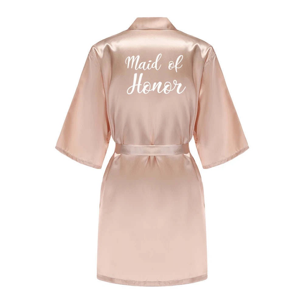 Champagne Bridal Party Robes