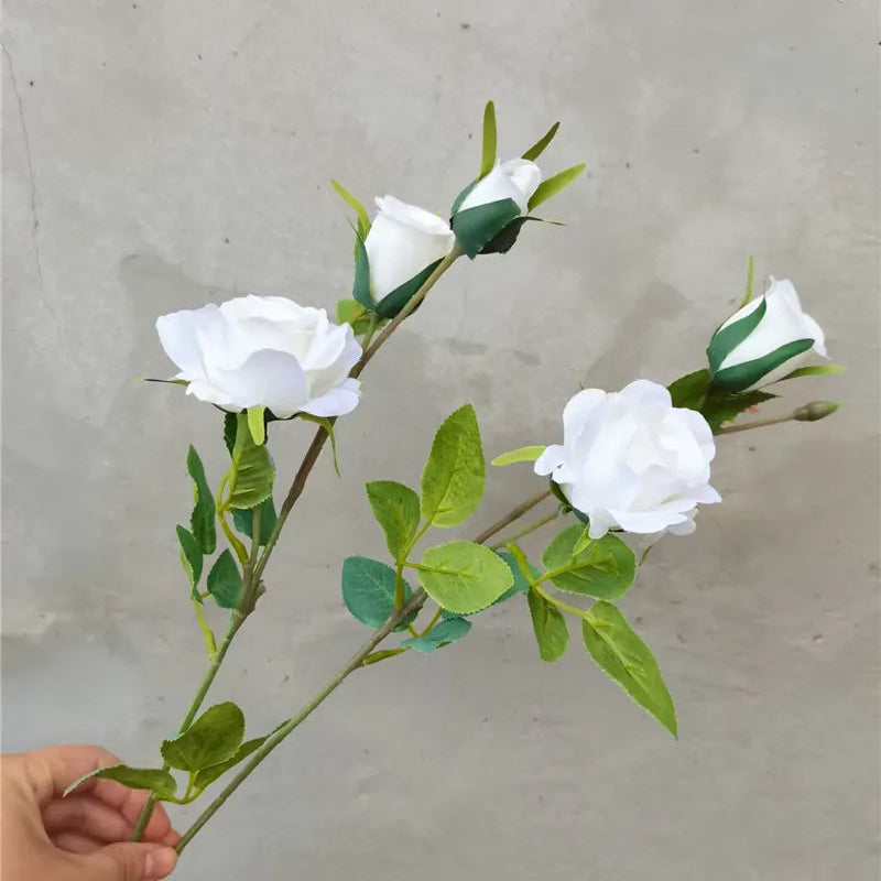 Rose Artificial Flowers (Various Colours)