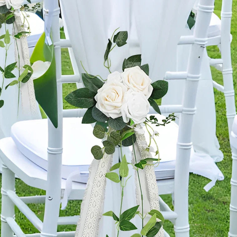 Floral Chair Decor (Pew Ends)